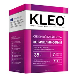 KLEO, Клей KLEO EXTRA LINE PREMIUM для всех видов флизелиновых обоев 