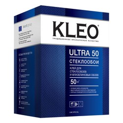 KLEO, Клей KLEO ULTRA LINE PREMIUM для стеклообоев и флизелиновых обоев 50 